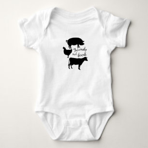 Body Para Bebé Regalo vegetariano del vegano del Veganism del