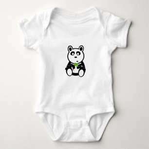 Body Para Bebé Regalos blancos del destino del negro del oso de