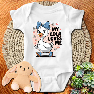 Body Para Bebé Regalos de nietos filipinos - mi Lola me ama