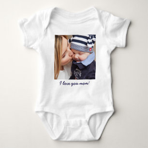 Body Para Bebé Regalos Personalizados Para Mamá Añade Tu Foto Y T