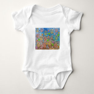 Body Para Bebé Regalos Retro 60 Pacíficos de ropa de vida oceánic