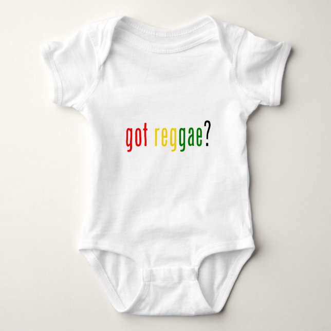 Body Para Bebé ¿reggae conseguido? (Anverso)