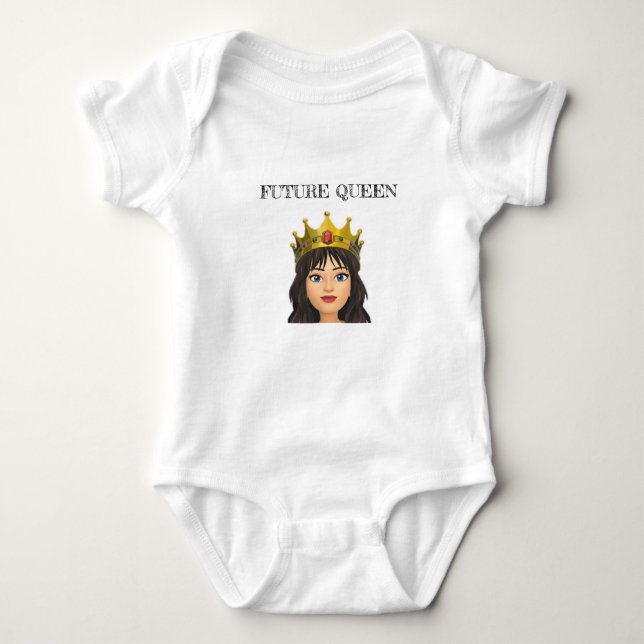 Body Para Bebé Reina (Anverso)
