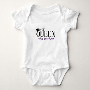 Body Para Bebé REINA MALVADA Bebe Personalizado Una Pieza