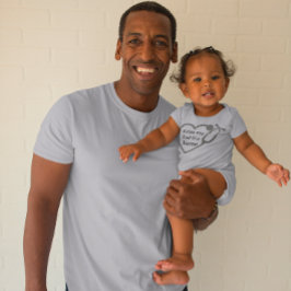 Body Para Bebé Relájate, Mi Papá Es Un Amor Estetoscopio Del Cora