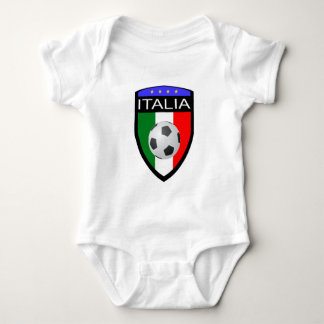Body Para Bebé Remiendo de la bandera de Italia/de Italia - con
