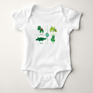 Body Para Bebé Reptiles