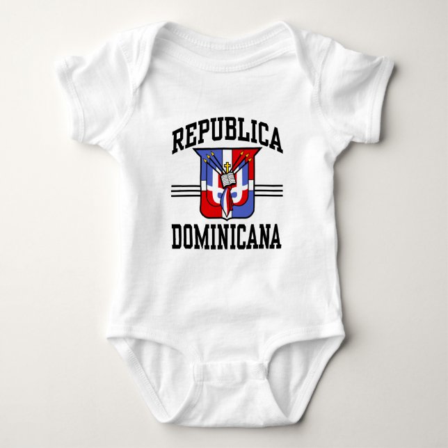Body Para Bebé República Dominicana (Anverso)