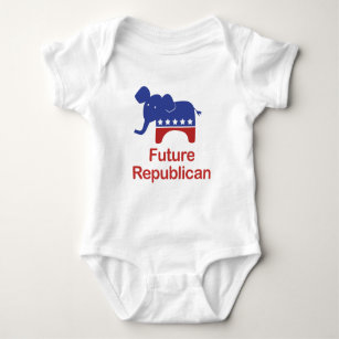 Body Para Bebé Republicano futuro