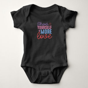 Body Para Bebé Respeto de amor propio