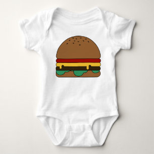 Body Para Bebé restaurante gastronómico hamburguesa