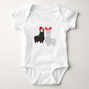 Body Para Bebé Resto de los navidades alpacas