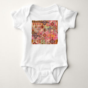 Body Para Bebé Resumen digital étnico Patrón sin problemas