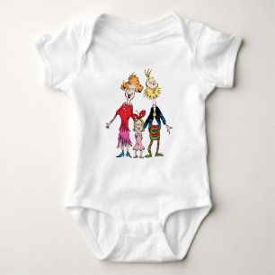 Body Para Bebé Retrato de la familia de Cindy Lou Who