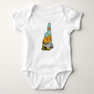 Body Para Bebé Retro Concord New Hampshire White Mountain