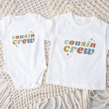 Retro Cousin Crew | Niños coincidentes