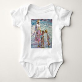 Body Para Bebé Reuniendo Luz © – Bodysuit de Arte Fino para Bebé