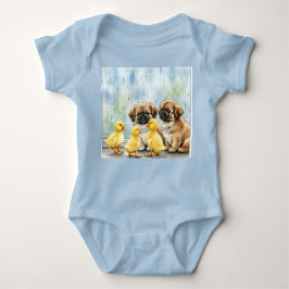 Body Para Bebé Reunión en la lluvia, colección de Natasha Us