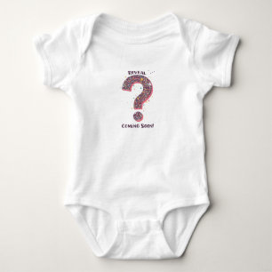 Body Para Bebé Reveal Coming Soon Bodysuit Announc