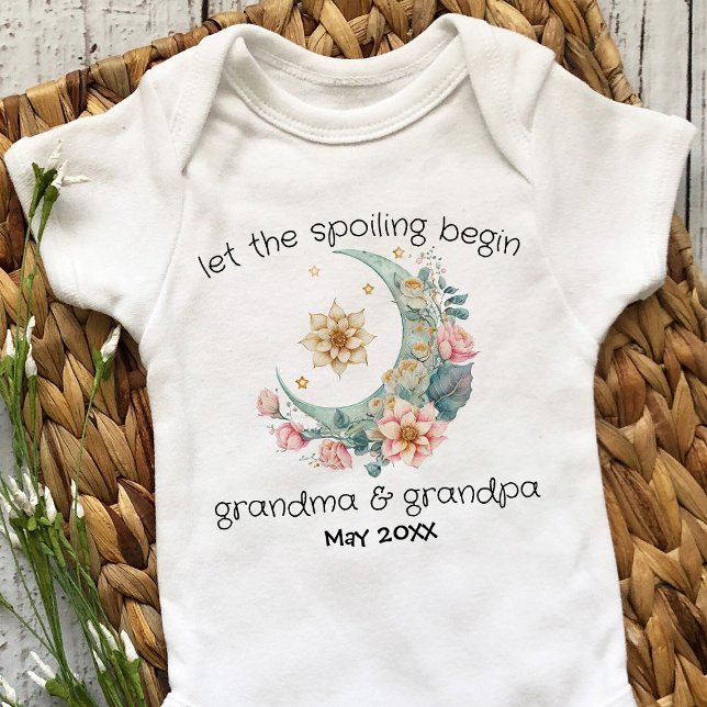 Body Para Bebé Revelación personalizada de la gran Invitación del (Subido por el creador)