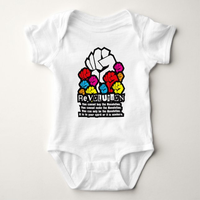 BODY PARA BEBÉ REVOLUCIÓN (Anverso)