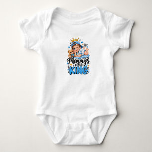 Body Para Bebé Reyecito de Mamá Osito de Corona Bebé Lindo