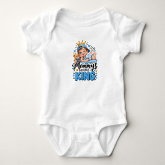 Body Para Bebé Reyecito de Mamá Osito de Corona Bebé Lindo