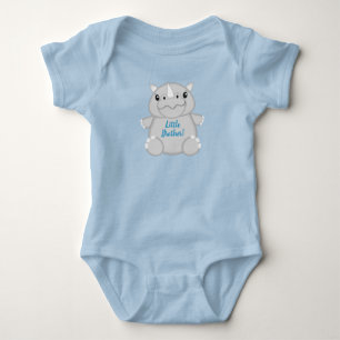 Body Para Bebé Rhino Baby Shower Blue