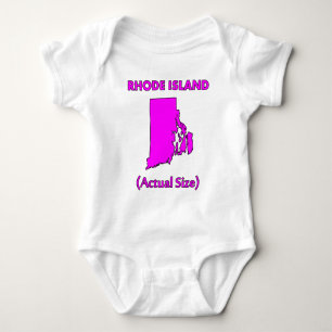 Body Para Bebé Rhode Island - Tamaño Real