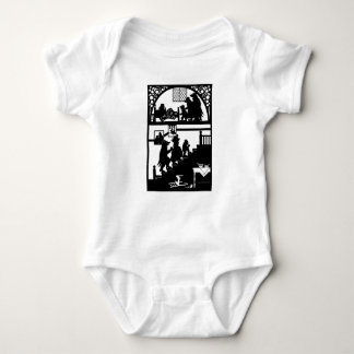 Body Para Bebé Ricitos de oro y 3 osos