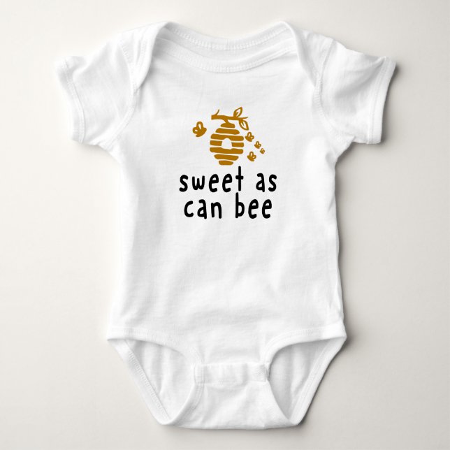 Body Para Bebé Rincón de Bebés - dulce como la miel (Anverso)