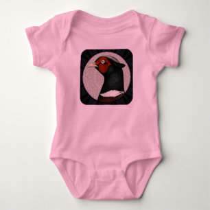 Body Para Bebé Ringneck Pheasant Circle