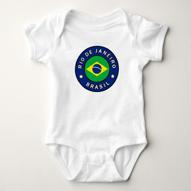 Body Para Bebé Río de Janeiro Brasil (Anverso)