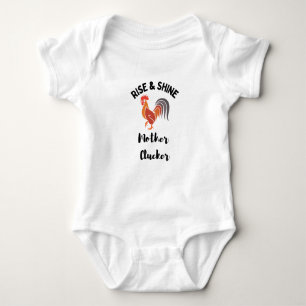 Body Para Bebé Rise and Shine Funny Bodysuit