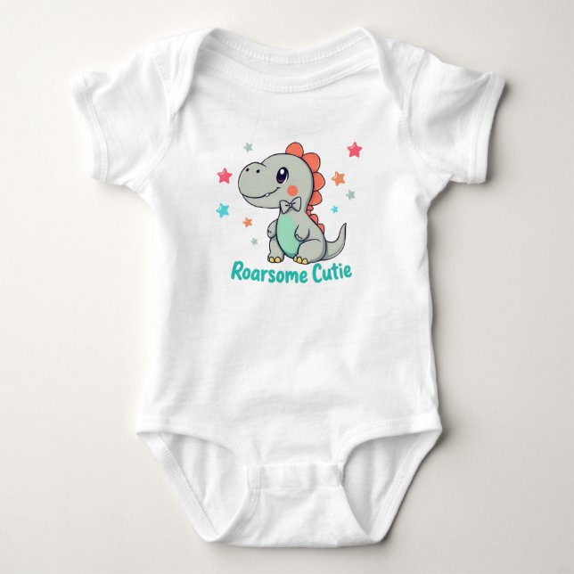 Body Para Bebé "Roarsome Cutie" (Anverso)