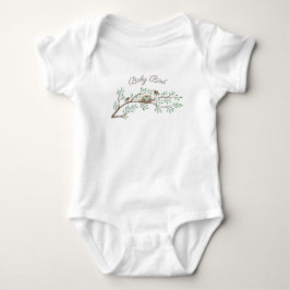 Body Para Bebé Robin Birds Nest Eggs Spring Baby Shower