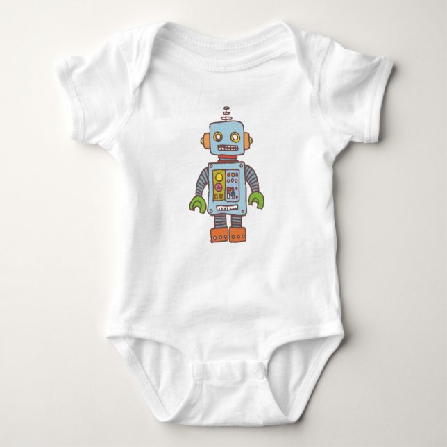 Body Para Bebé Robot (Anverso)