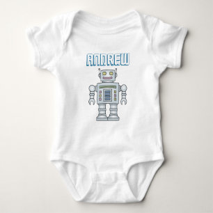 Body Para Bebé Robot bebé niño juguete lindo personalizado Cumple