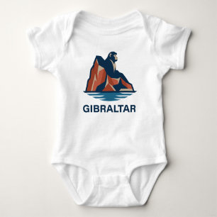 Body Para Bebé Roca de Gibraltar