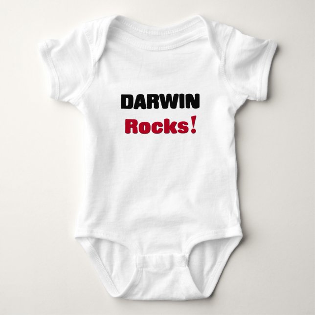 Body Para Bebé Rocas de Darwin (Anverso)