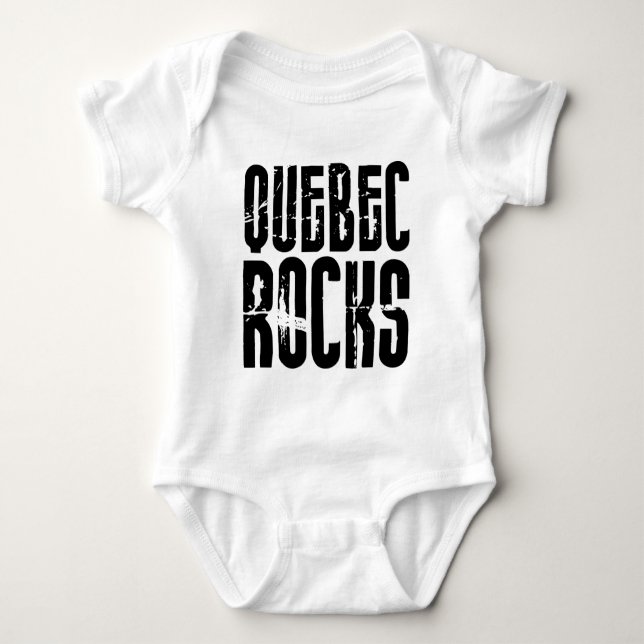 Body Para Bebé Rocas de Quebec (Anverso)