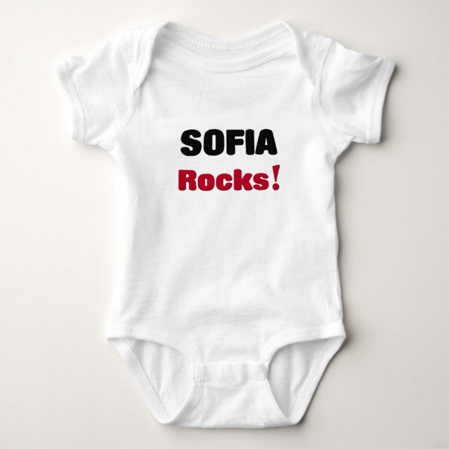 Body Para Bebé Rocas de Sofía (Anverso)