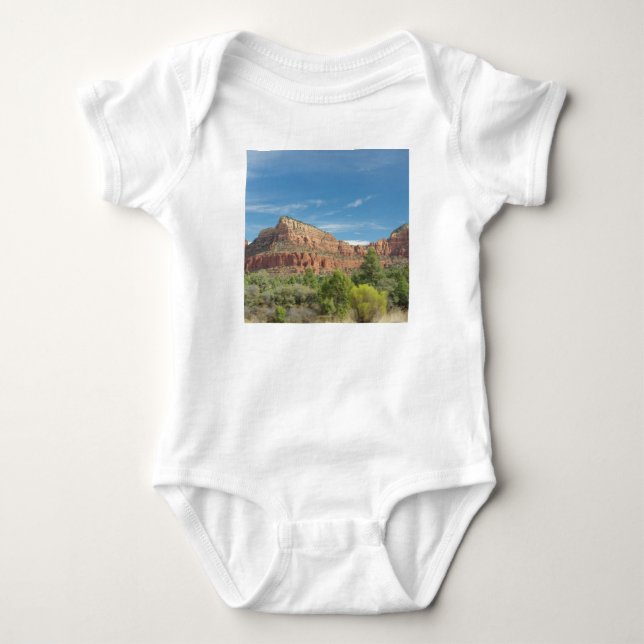 Body Para Bebé Rocas rojas en Sedona (Anverso)