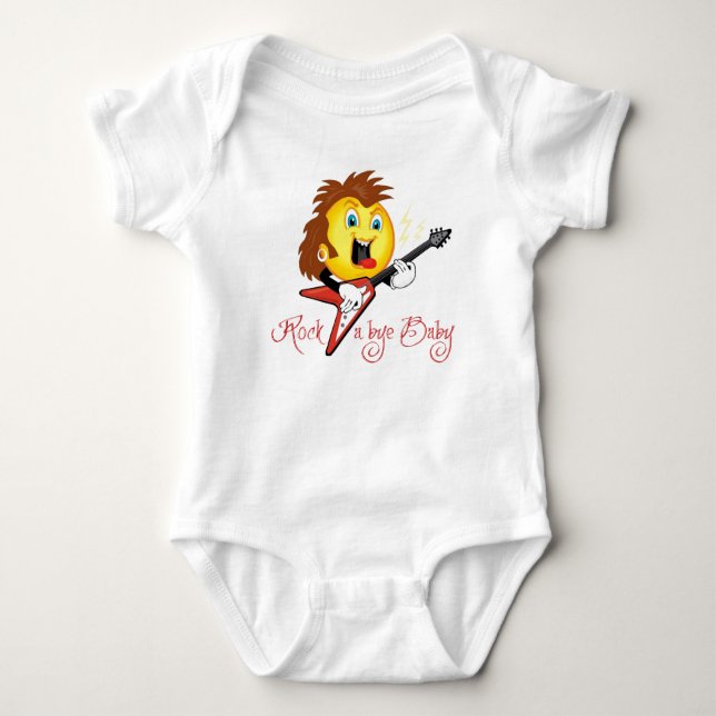 Body Para Bebé Rock a Bye Baby (Anverso)