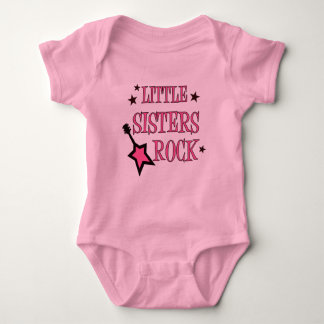 Body Para Bebé Rock de hermanas pequeñas