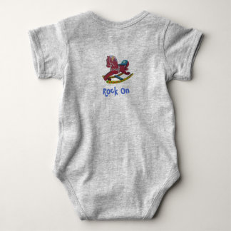 Body Para Bebé Rock On, Rocking Horse