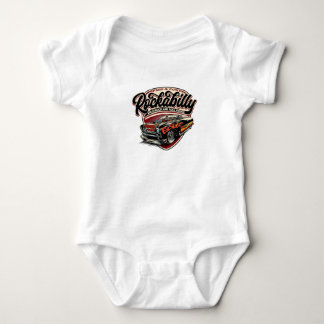 Body Para Bebé Rockabilly Hotrod Speed Flames - pos