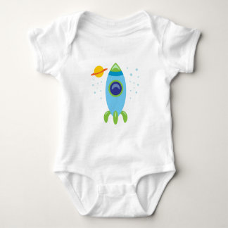 Body Para Bebé Rocket retro