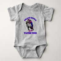 Rodeo Cowgirl Mutton Bustin" Botella Watch This