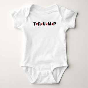 Body Para Bebé Rojo de Trump 2024